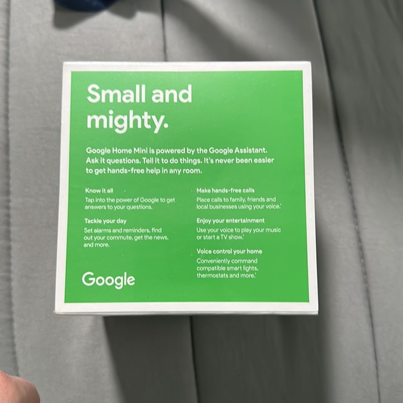 NEVER OPENED GOOGLE HOME MINI - Picture 4 of 6